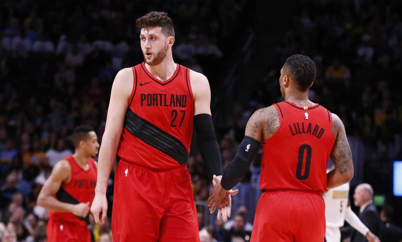 Les Blazers prolongent Jusuf Nurkic et Drew Eubanks dans la raquette